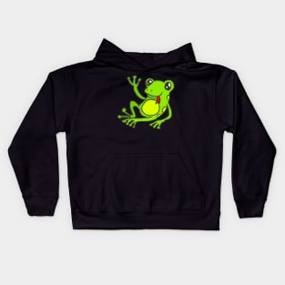 Frog Tadpole Toad Lurch Toad Froschlurch sweet Kids Hoodie